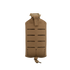 The Condor LACE Phone Pouch is a brown tactical pouch with horizontal slits, a top buckle closure, and a bottom drawstring, shown against a plain white background.