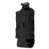 The Condor LACE Everything Pouch in black features adjustable elastic cords and a perforated bottom, designed for modular attachment to gear or backpacks.