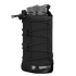 The Condor LACE Everything Pouch is a clear plastic bottle in a black fabric holder with a lace-up design, screw-on lid, and carrying loop.