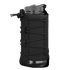The Condor LACE Everything Pouch is a clear plastic bottle in a black fabric holder with a lace-up design, screw-on lid, and carrying loop.