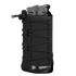 The Condor LACE Everything Pouch is a clear plastic bottle in a black fabric holder with a lace-up design, screw-on lid, and carrying loop.