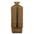 The Condor LACE Everything Pouch is a tan tactical pouch with two vertical straps and button closures on the back, designed for easy attachment to your gear or backpack.