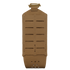 The Condor LACE Everything Pouch is a tan tactical MOLLE panel featuring horizontal slits and a top buckle for secure gear attachment and customizable modular organization.