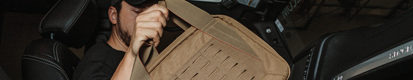 Condor Outdoor LCS Pistol Case in Coyote Brown