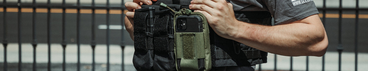 Tactical Vest with Modular Pouches