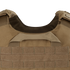 Close-up of the Condor Gunner Plate Carrier featuring padded shoulders, reinforced handle, and front webbing—ideal for EDC or first responder use.