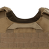 Close-up of the Condor Gunner Plate Carrier featuring padded shoulders, reinforced handle, and front webbing—ideal for EDC or first responder use.