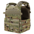 The Condor Gunner Plate Carrier in Scorpion OCP features multiple straps and pouches, designed for carrying ballistic plates and gear.