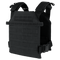 The Condor Sentry Plate Carrier features adjustable shoulder straps, multiple attachment points, and side buckles, designed to securely hold protective armor plates for law enforcement and military use.