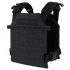 The Condor Sentry Plate Carrier features adjustable shoulder straps, multiple attachment points, and side buckles, designed to securely hold protective armor plates for law enforcement and military use.