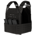 The Condor Elite LCS Vanquish Plate Carrier by Condor features adjustable shoulder straps, MOLLE webbing, and three front rifle mag pouches—ideal for military or first responder use.