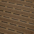 Close-up of the Condor Elite LCS Vanquish Plate Carrier by Condor, featuring brown tactical fabric with evenly spaced horizontal slits and a black mesh layer underneath.