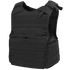 The Condor Enforcer Releasable Plate Carrier is a black tactical vest with adjustable shoulder straps and multiple MOLLE webbing rows, designed for military or first responder EDC needs.