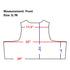 Diagram of the EXO Plate Carrier Gen II front panel by Condor, labeled with measurements: 11.5 across shoulders, 25 chest width, 24 hem width, 15 length, and 7 armhole depth, size S/M—ideal for EDC or bushcraft gear planning.