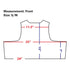 Diagram of the EXO Plate Carrier Gen II front panel by Condor, labeled with measurements: 11.5 across shoulders, 25 chest width, 24 hem width, 15 length, and 7 armhole depth, size S/M—ideal for EDC or bushcraft gear planning.