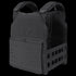 The Condor Phalanx Plate Carrier is a black tactical vest with adjustable shoulder straps, side panels, and front attachment points, designed to hold protective ballistic plates.