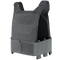 The Condor Specter Plate Carrier is a black tactical vest with front and side Velcro panels, designed to hold protective armor inserts for law enforcement or first responder use.