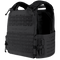 The Condor Vanquish RS Plate Carrier features laser-cut MOLLE slots, adjustable shoulder straps, and quick-release side buckles—perfect for EDC or law enforcement—shown against a white background.