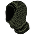 The Condor Multi Wrap is a black and white geometric patterned tactical balaclava made from moisture-wicking fabric, with the Condor logo near the neck.