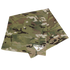 The Condor Multi Wrap - MultiCam is a folded, camouflage-patterned fabric bandana with the Condor logo in white on one corner, shown on a white background.