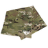 The Condor Multi Wrap - MultiCam is a folded, camouflage-patterned fabric bandana with the Condor logo in white on one corner, shown on a white background.
