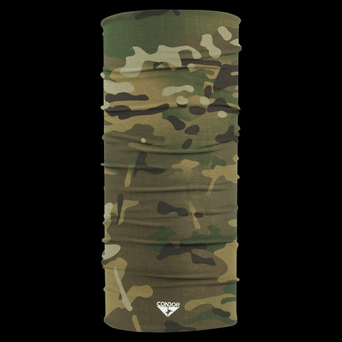 Condor Multi Wrap in MultiCam pattern featuring the Condor logo at the bottom center, displayed on a plain black background.