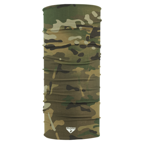 Condor Multi Wrap in MultiCam pattern featuring the Condor logo at the bottom center, displayed on a plain black background.