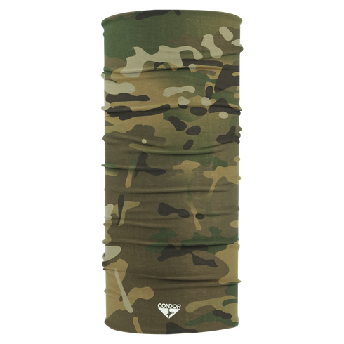 Condor Multi Wrap in MultiCam pattern featuring the Condor logo at the bottom center, displayed on a plain black background.