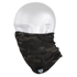 A mannequin head displays the Condor Multi Wrap - MultiCam Black, featuring a black camouflage pattern and a small Condor logo at the bottom.