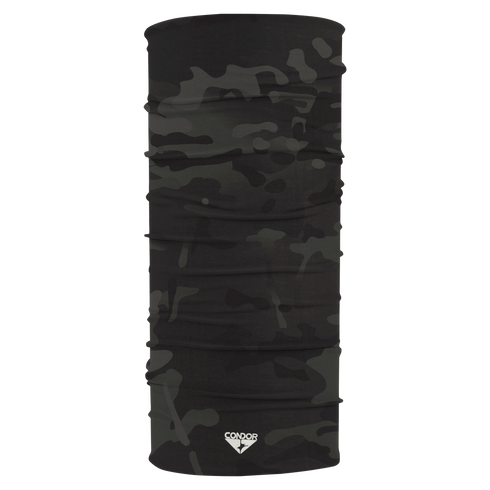 The Condor Multi Wrap in MultiCam Black features the Condor logo near the bottom center and offers versatile camouflage style.