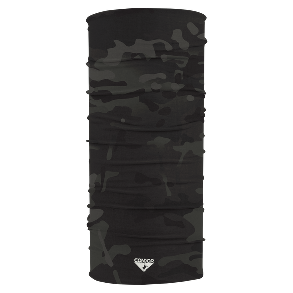 The Condor Multi Wrap in MultiCam Black features the Condor logo near the bottom center and offers versatile camouflage style.
