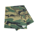 The Condor Multi Wrap in Woodland features green, brown, and black camouflage patterns with a white Condor logo on one corner. This versatile headwear is perfect for outdoor adventures and multiple uses.