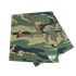The Condor Multi Wrap in Woodland features green, brown, and black camouflage patterns with a white Condor logo on one corner. This versatile headwear is perfect for outdoor adventures and multiple uses.