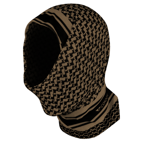 The Condor Multi Wrap in Shemagh Coyote Brown is a versatile headwear piece combining style and practicality, ideal for any adventure.