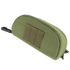 The Condor Sunglasses Case - Scorpion OCP features a zippered pouch in olive green with a MOLLE strip and plastic clip, made of durable fabric—perfect for military or law enforcement use.