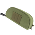 The Condor Sunglasses Case - Scorpion OCP features a zippered pouch in olive green with a MOLLE strip and plastic clip, made of durable fabric—perfect for military or law enforcement use.