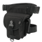 The Condor Cross Over Leg Rig features multiple zippered pockets, an adjustable waist strap, and a front flap with a plastic buckle—perfect for bushcraft adventures or shooting range visits.