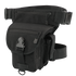 The Condor Cross Over Leg Rig features multiple zippered pockets, an adjustable waist strap, and a front flap with a plastic buckle—perfect for bushcraft adventures or shooting range visits.
