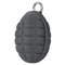 The Condor Grenade Key Chain Pouch is a small, oval black zippered case with a textured grid surface and a metal carabiner—ideal for EDC or bushcraft essentials.