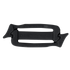 The UTX Siamese Slik Clip (10 Pack) features a flexible black plastic design, ideal for tactical and military use—perfect for first responders attaching gear or accessories to webbing or straps.