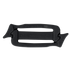 The UTX Siamese Slik Clip (10 Pack) features a flexible black plastic design, ideal for tactical and military use—perfect for first responders attaching gear or accessories to webbing or straps.