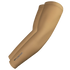 Condor Arm Sleeves in tan, featuring brand logo near the wrist, designed for EDC or military use, shown on a transparent background.