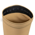 Close-up of Condor Arm Sleeves showing the beige opening with zigzag stitching and a black elastic band inside the edge, designed for moisture-wicking comfort.