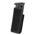 The Condor QD Pistol Mag Pouch (2 Pack) is a black nylon pouch with a visible Velcro closure, designed to securely hold metal firearm magazines.