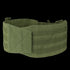 The Condor VAS Modular Cummerbund in olive green features a hook-and-loop closure and horizontal webbing for gear attachment, displayed on a plain background. Now on sale.