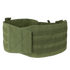 The Condor VAS Modular Cummerbund in olive green features a hook-and-loop closure and horizontal webbing for gear attachment, displayed on a plain background. Now on sale.