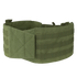 The Condor VAS Modular Cummerbund in olive green features a hook-and-loop closure and horizontal webbing for gear attachment, displayed on a plain background. Now on sale.