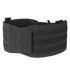 Condor VAS Modular Cummerbund in black, featuring MOLLE webbing and a large hook-and-loop closure, displayed on a plain white background.
