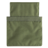 The Condor VAS Side Plate Insert (Pair) is a green tactical fabric pouch featuring a flap closure and a horizontal hook-and-loop fastener strip near the top.