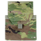 The Condor VAS Side Plate Insert in Scorpion OCP is a tactical military pouch featuring a camouflage pattern, flap closure, and a small front pull tab.